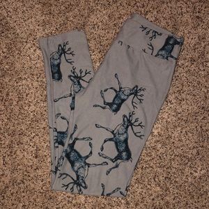 Moose/Deer LulaRoe leggings